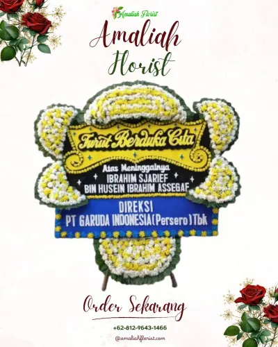 Papan Bunga Duka di Sekarpuro